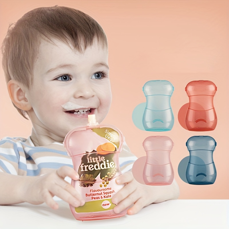 Baby Puree Pouch - Anti Squeeze Baby Food Pouch Holder