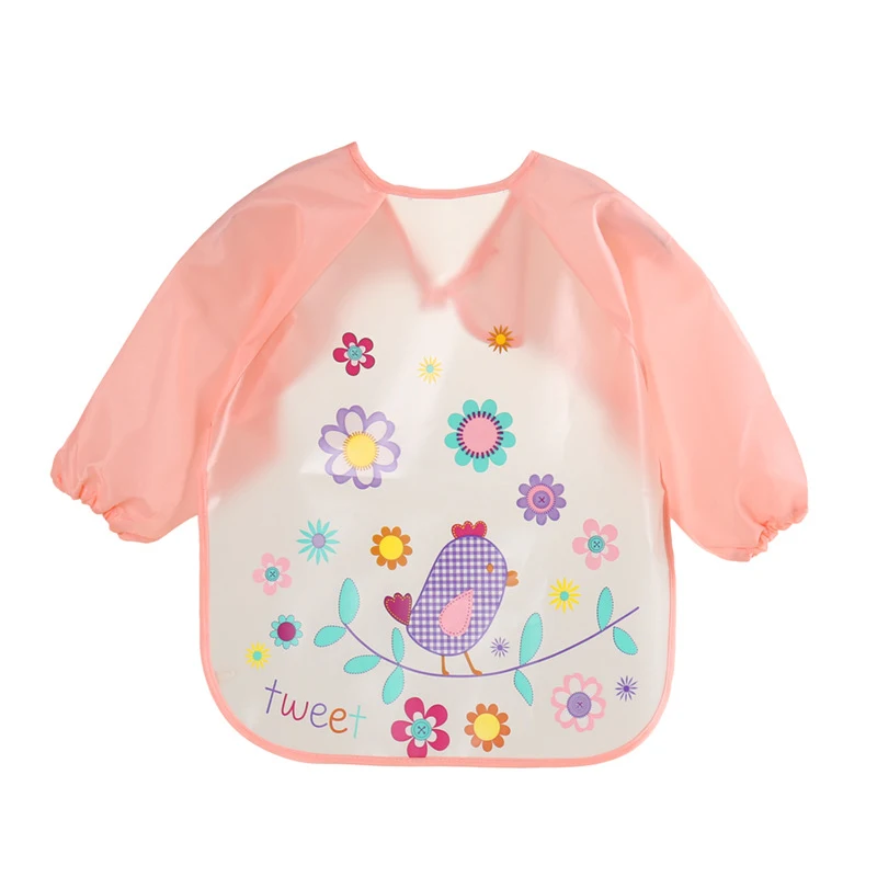 Baby Food Apron - Waterproof Eating Smock Infant Toddler Baby