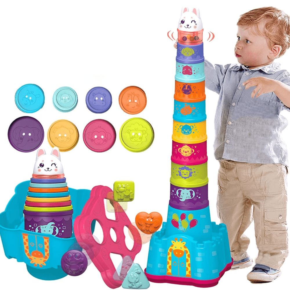 Baby Food Nestum - Stacking Toys for Babies, Nested Cup-shaped