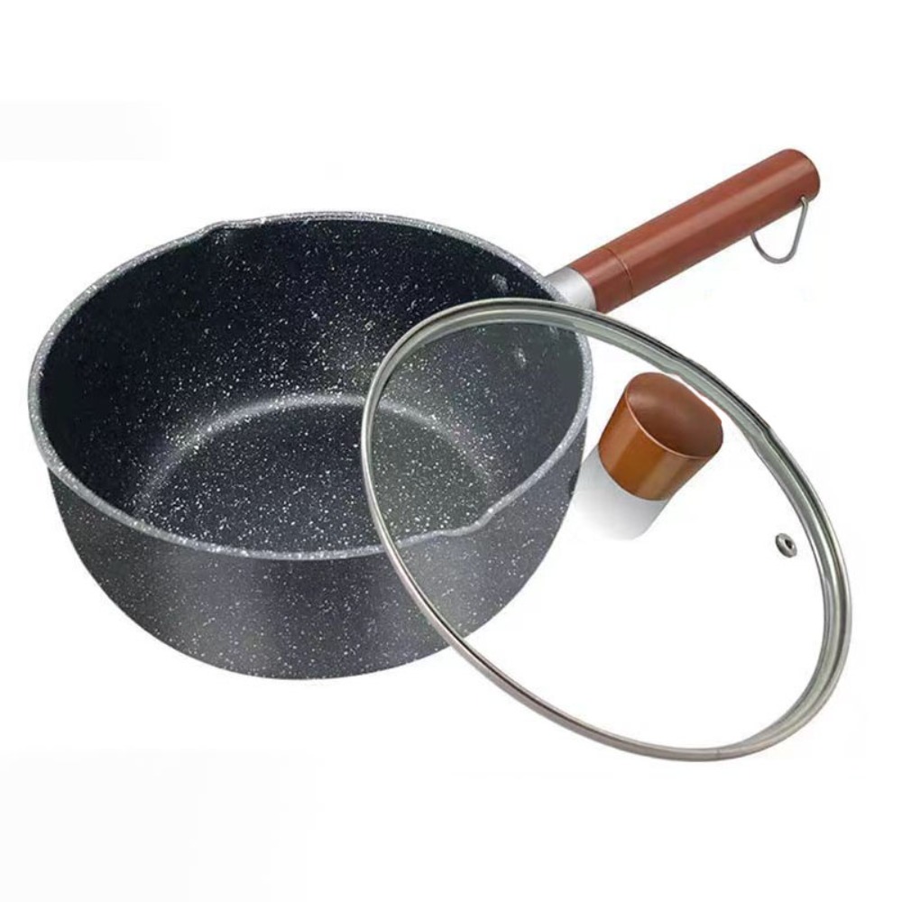 Baby Food Japanese - Cookware Non-Stick Milk Pot Wood Handle