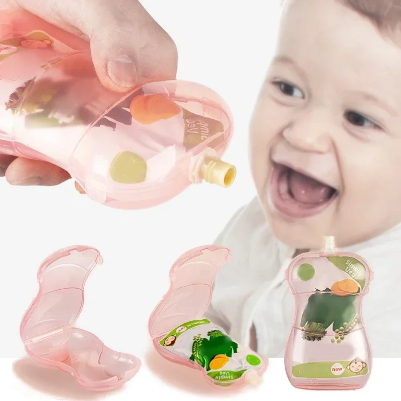 Baby Food Yogurt - Fruit Puree Anti-squeeze Box Baby Toddler