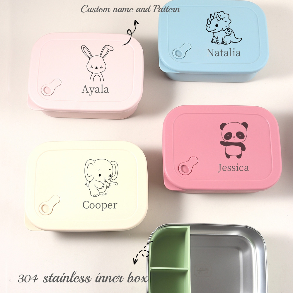 Baby Food Tray - 1200ml 1pc Custom Name & Pattern