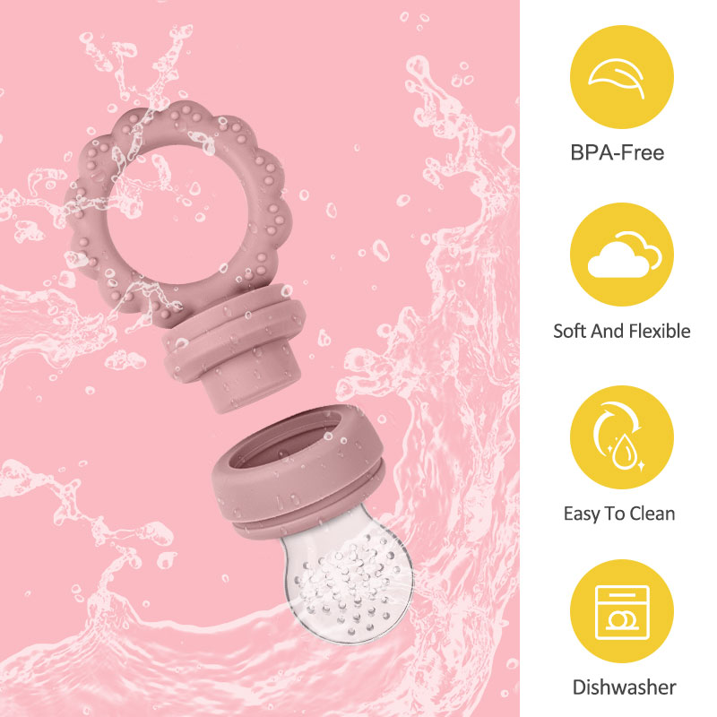 Silicone Baby Fruit Feeder & M - Baby Food Pouches 1 Year Old recension och pris