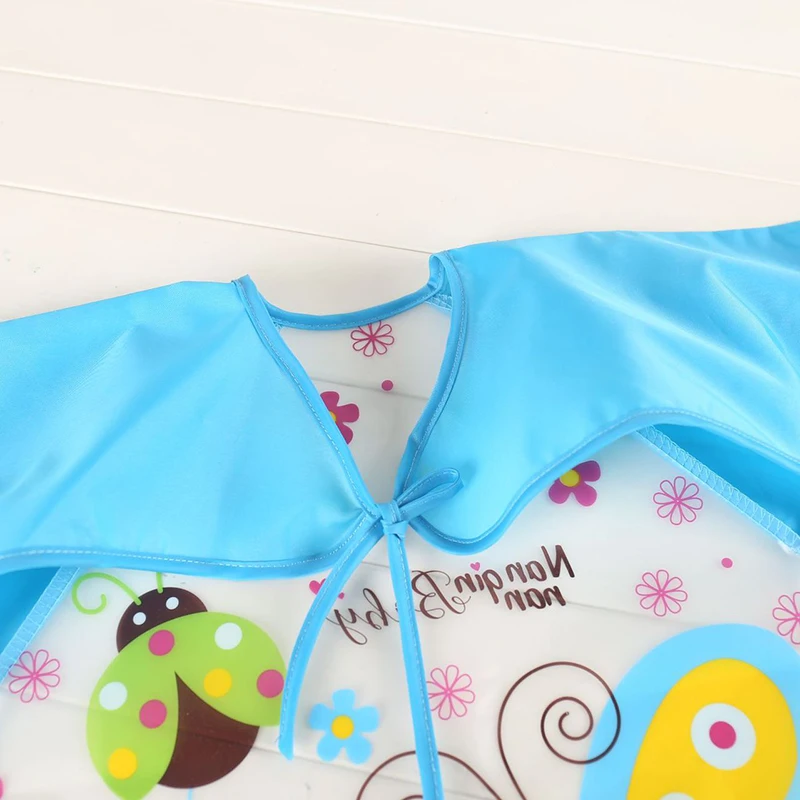 Waterproof Eating Smock Infant - Baby Food Apron recension och pris