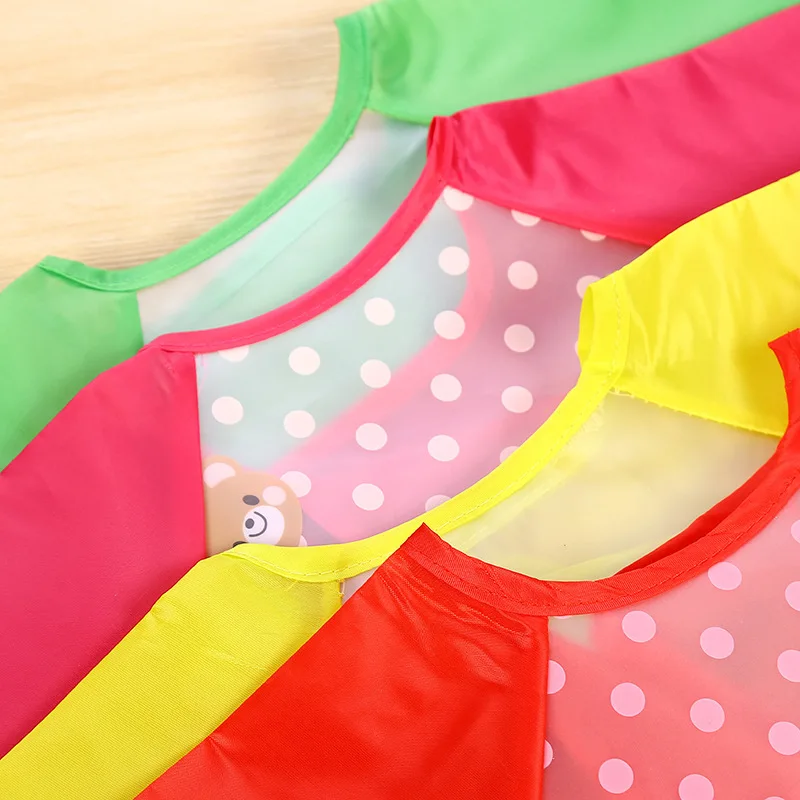 Waterproof Eating Smock Infant - Baby Food Apron recension och pris