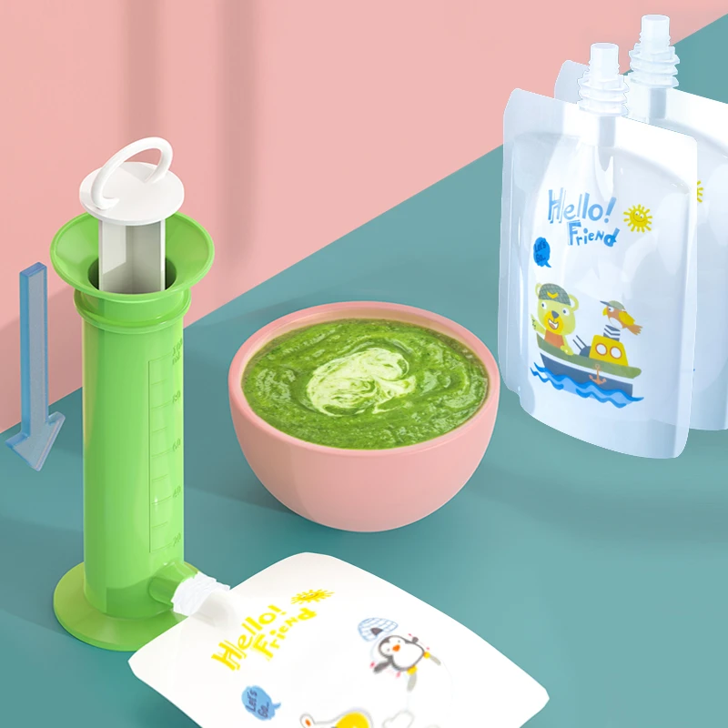 Baby Fruit Puree Filling Dispe - Baby Food Pouches 1 Year Old recension och pris