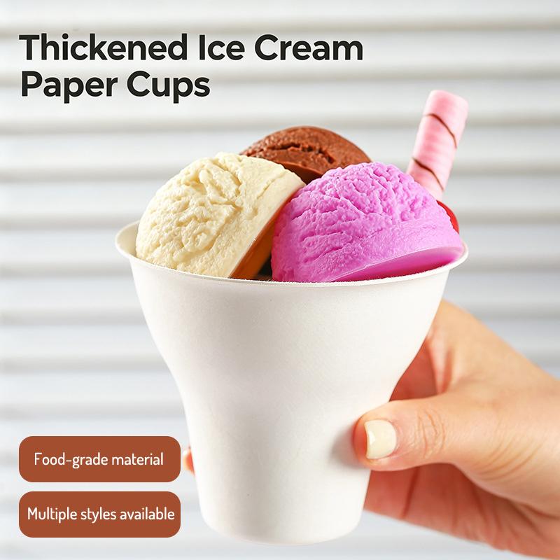 【YA】Paper Dessert Bowl 10Pcs I - Baby Food Yogurt recension och pris