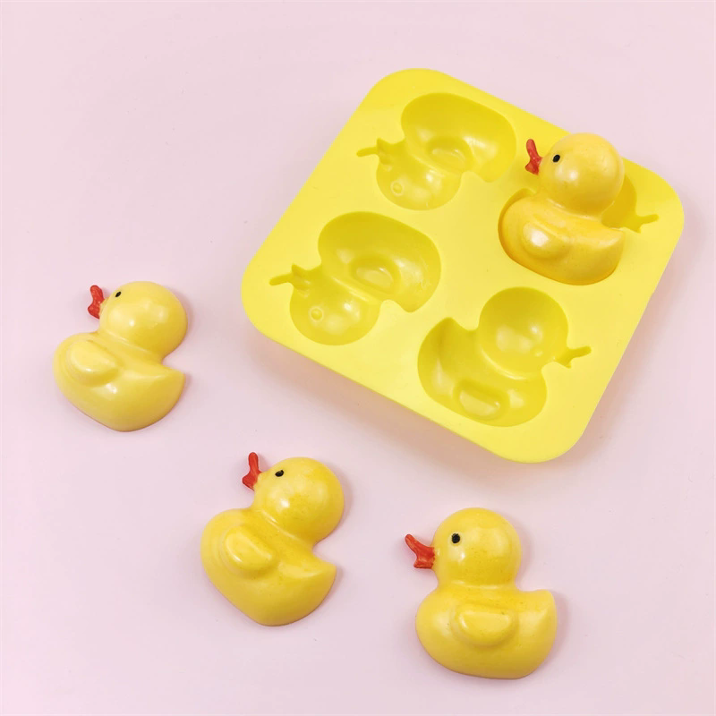 3D Duck Silicone Mold For Soap - Baby Food Tray recension och pris