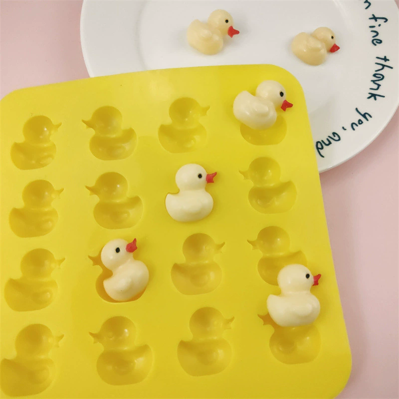 3D Duck Silicone Mold For Soap - Baby Food Tray recension och pris
