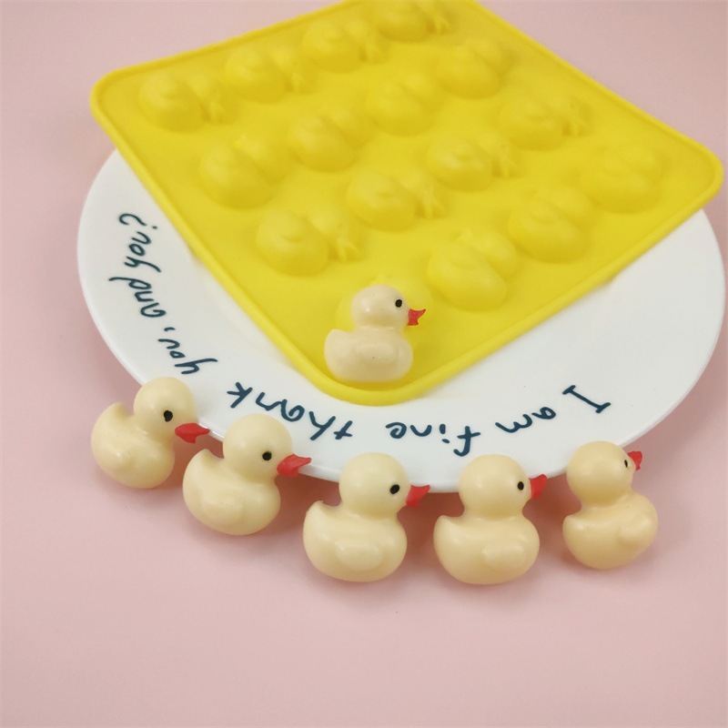 3D Duck Silicone Mold For Soap - Baby Food Tray recension och pris