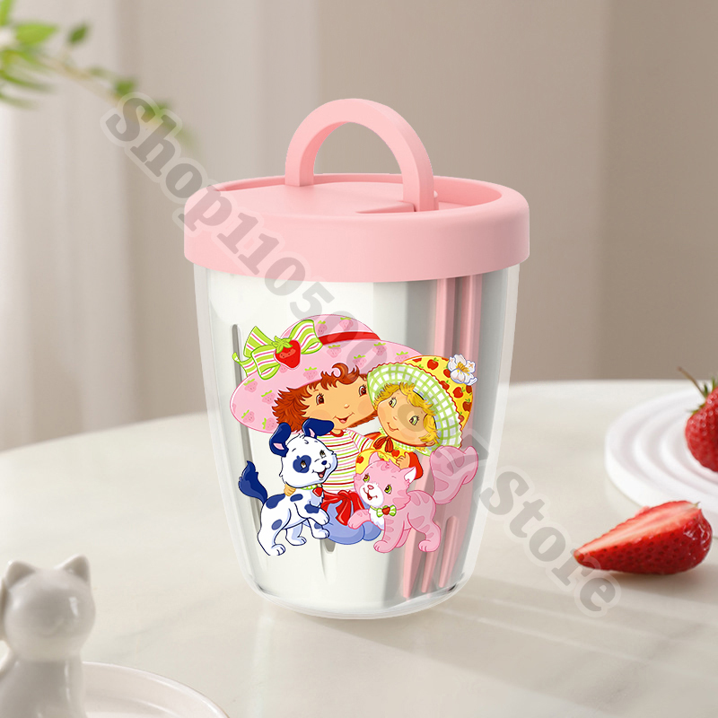 Kids Portable Plastic Salad Cu - Baby Food Yogurt recension och pris