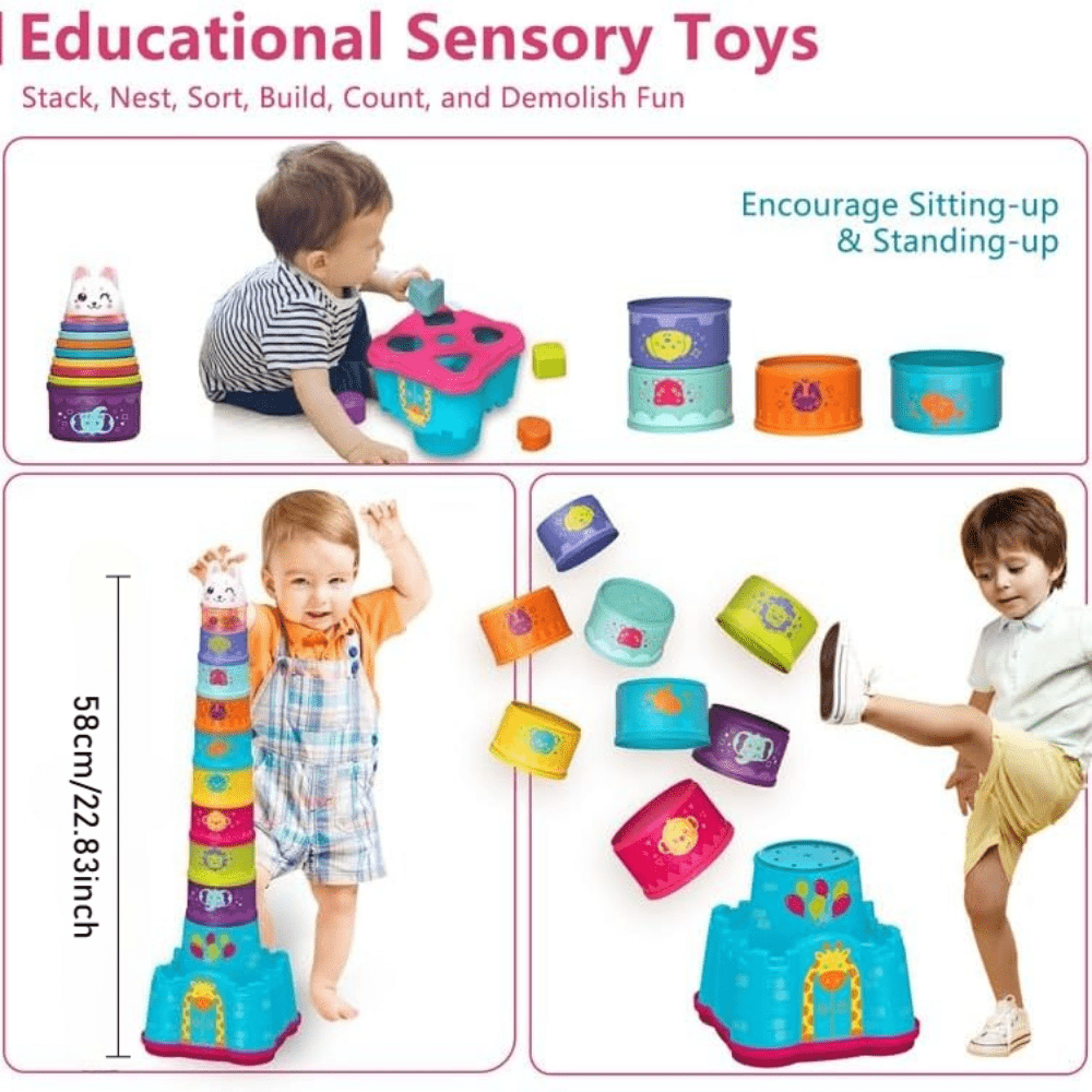 Stacking Toys for Babies, Nest - Baby Food Nestum recension och pris