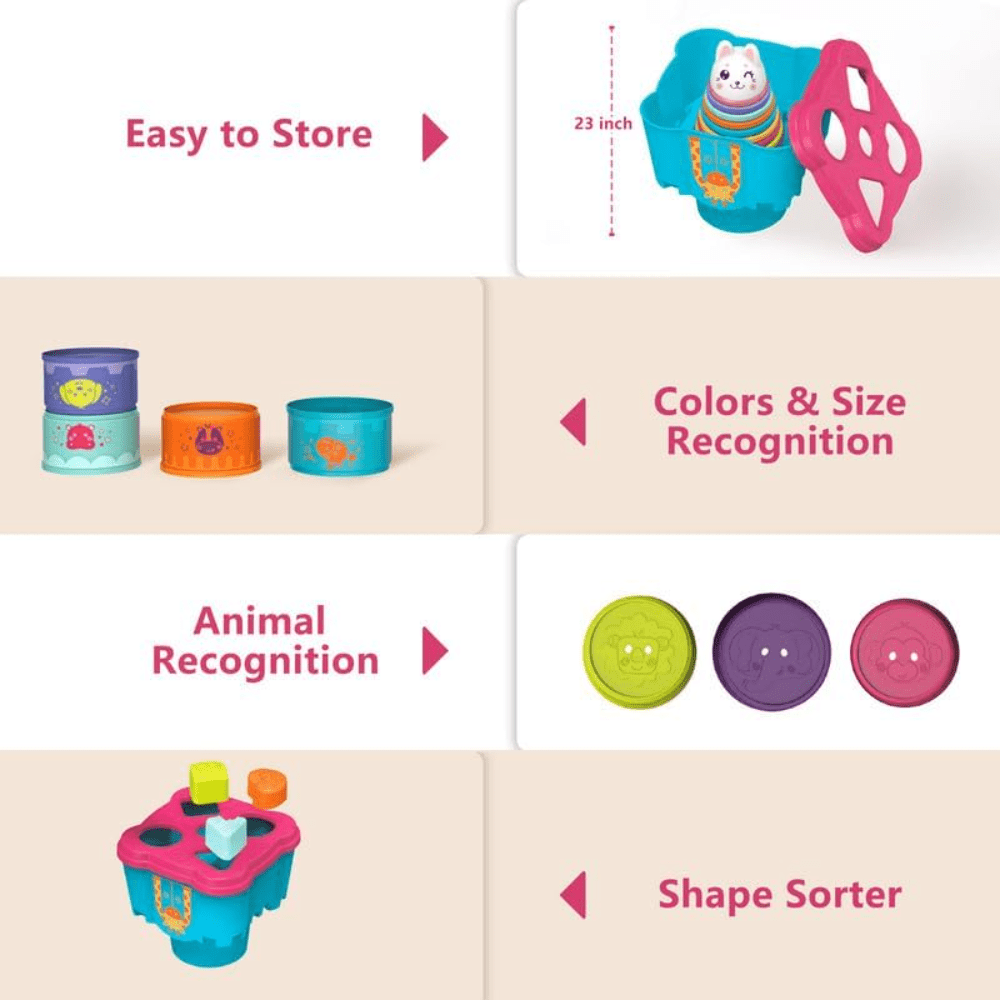 Stacking Toys for Babies, Nest - Baby Food Nestum recension och pris