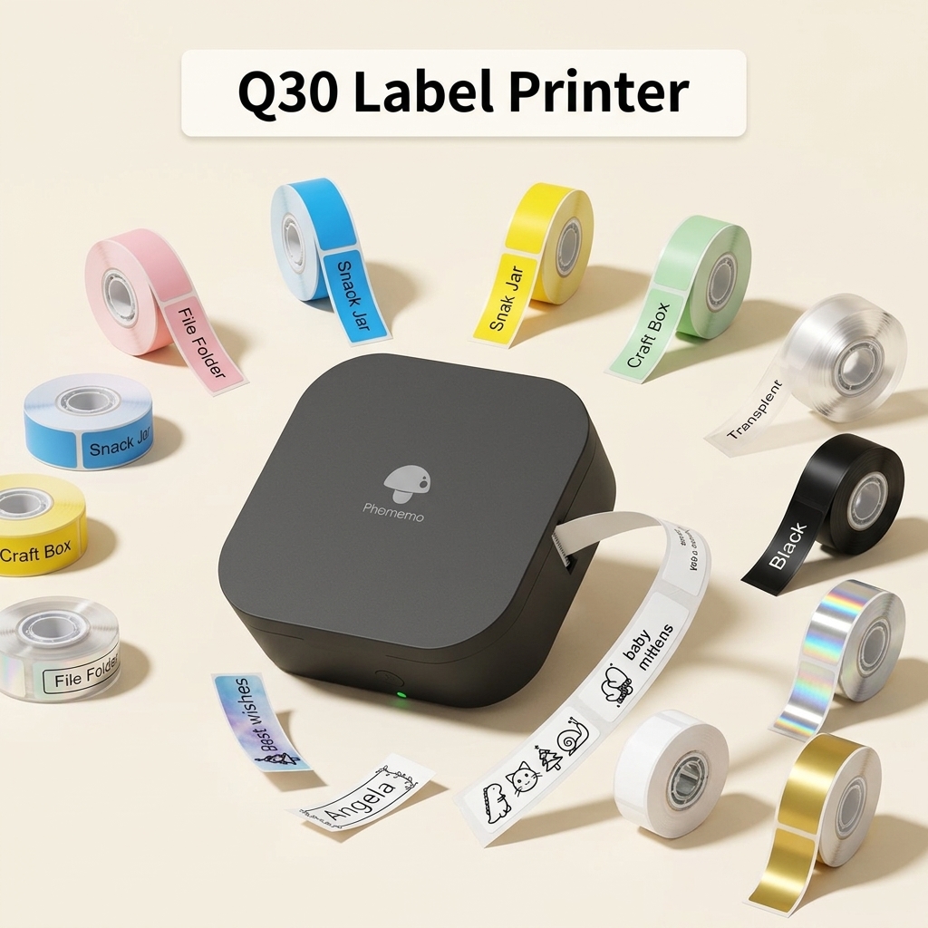 Phomemo Q30 Thermal Label Prin - Baby Food Label recension och pris