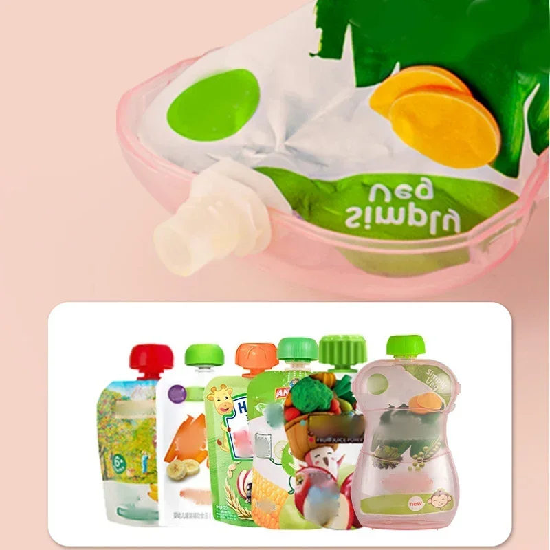 Fruit Puree Anti-squeeze Box B - Baby Food Yogurt recension och pris