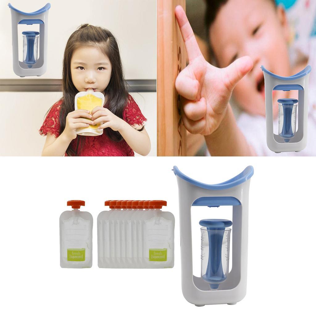 Baby Feeding Food Squeezer Org - Baby Puree Pouch recension och pris