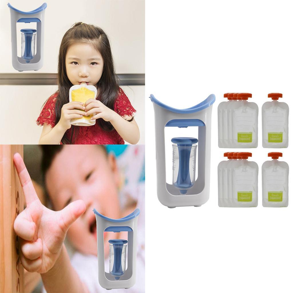 Baby Feeding Food Squeezer Org - Baby Puree Pouch recension och pris