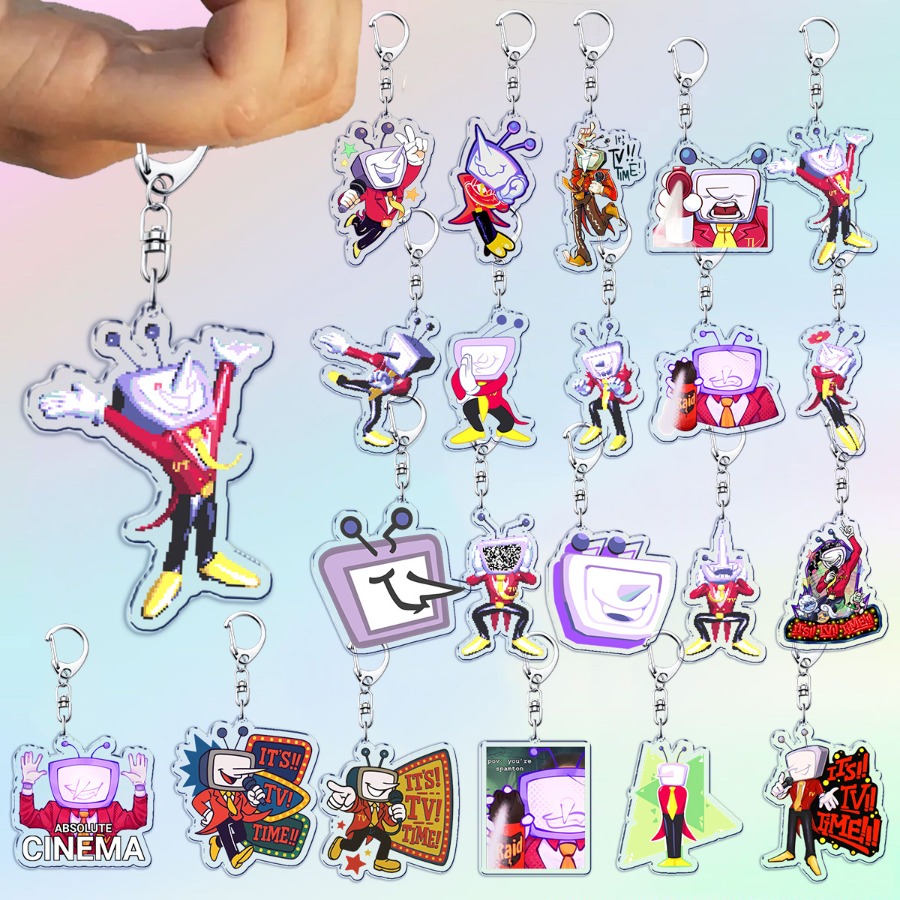 Game Deltarune Tenna Keychain  - Baby Puree Pouch recension och pris
