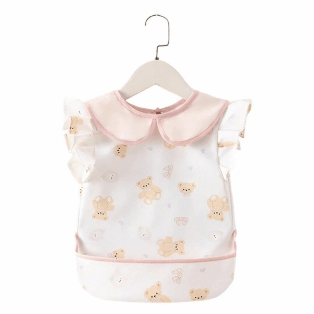 Short Sleeved Children's Sleev - Baby Food Apron recension och pris