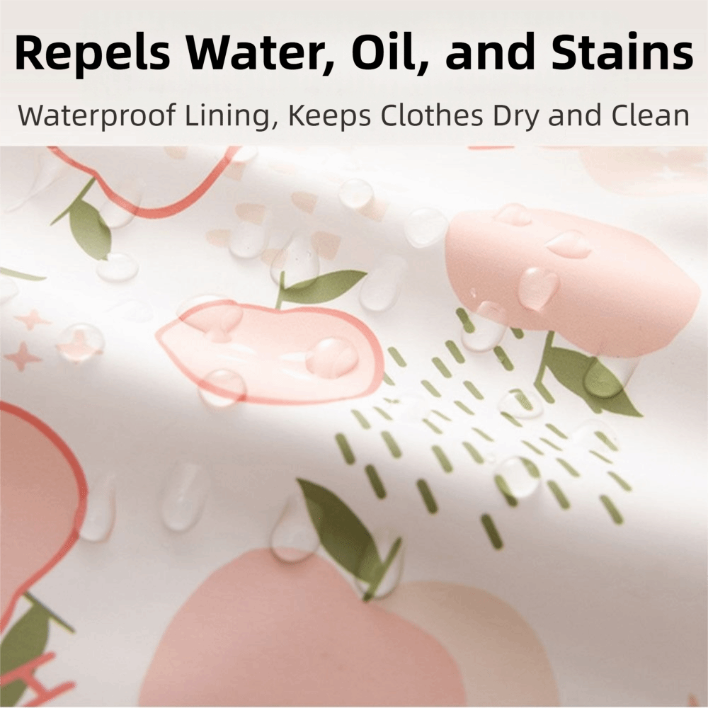 Short Sleeved Children's Sleev - Baby Food Apron recension och pris