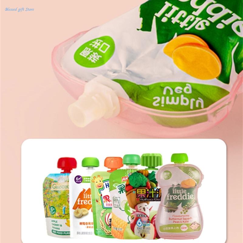 Squeeze Proof Refillable Holde - Baby Food Pouches 1 Year Old recension och pris