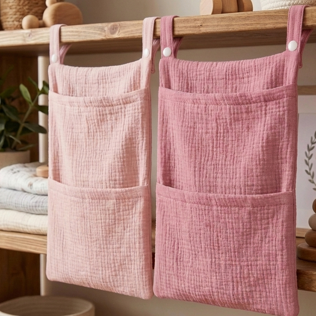 Pure Cotton Baby Crib Hanging  - Baby Puree Pouch recension och pris