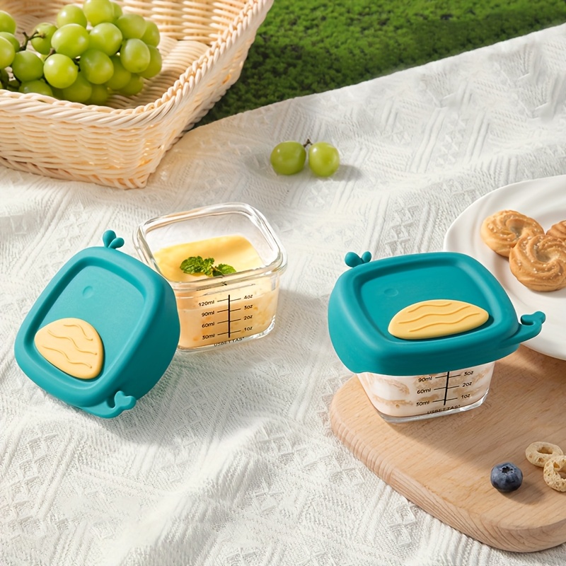 120/180ml Glass Baby Food Cont - Baby Food Glass Jar recension och pris