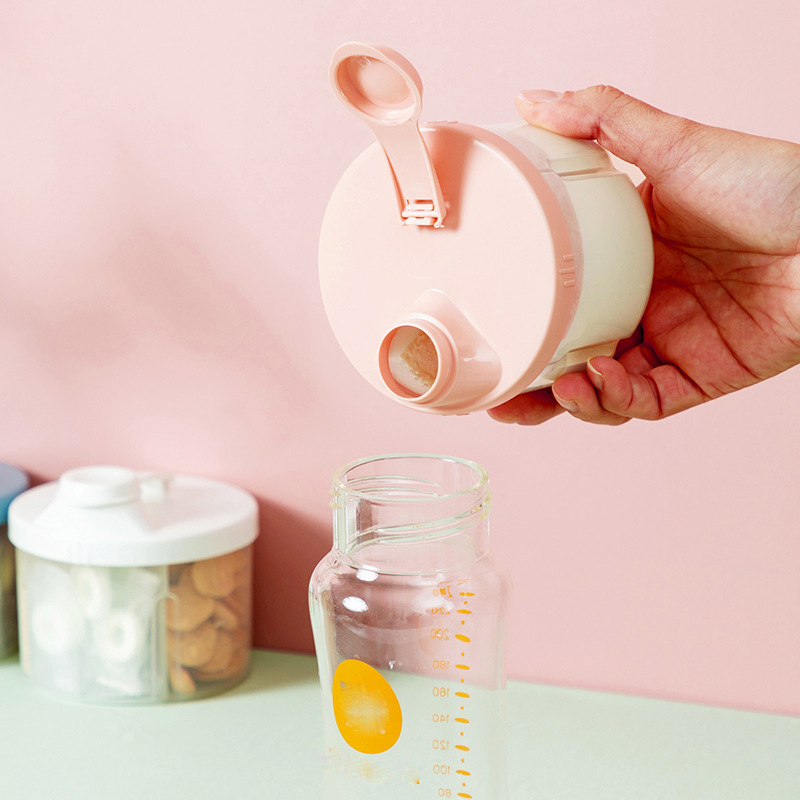 4 Grid Portable Baby Food Stor - Baby Food Glass Jar recension och pris