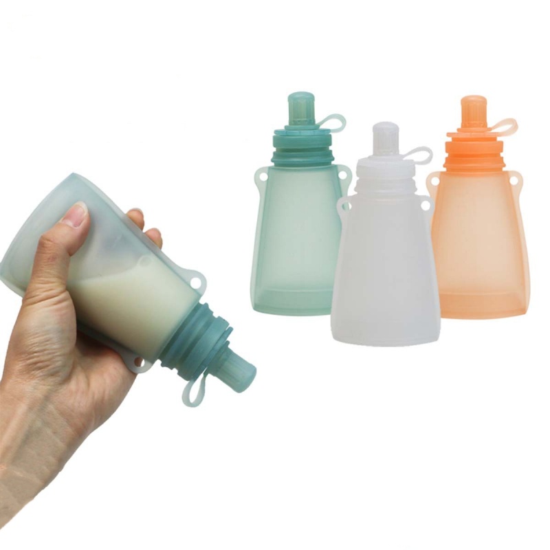 Portable Milk Storage Bag for  - Baby Puree Pouch recension och pris
