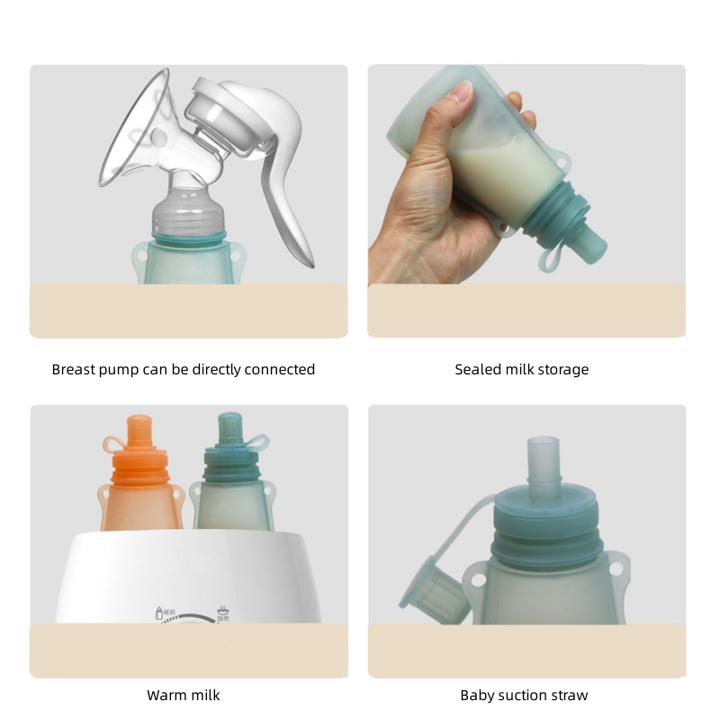 Portable Milk Storage Bag for  - Baby Puree Pouch recension och pris