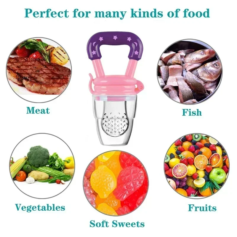 Baby Fruit Feeder Pacifier Tee - Baby Food Pouches 1 Year Old recension och pris