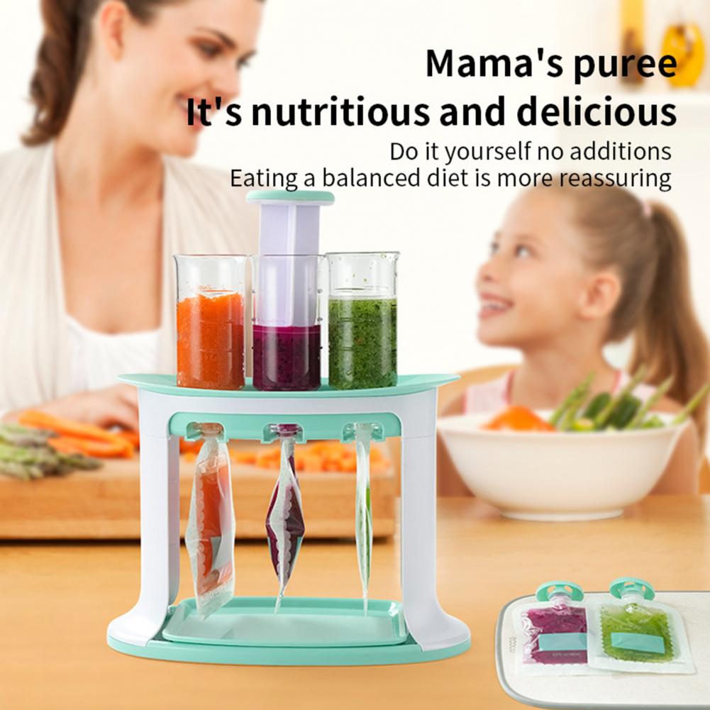 Fruit Puree Pouch Filler Baby  - Baby Puree Pouch recension och pris