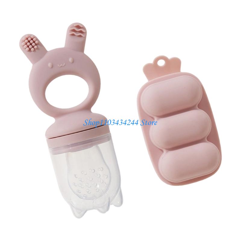Silicone Baby Teether Feeder w - Baby Food Tray recension och pris