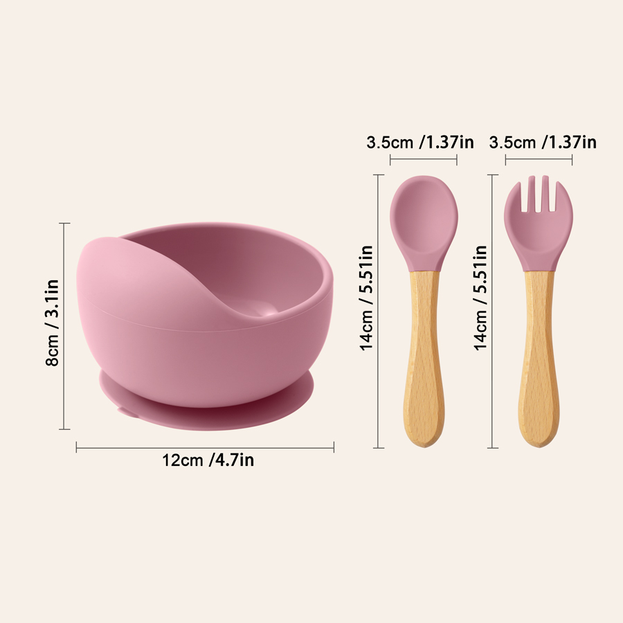 Mamaplan 3PCS Baby Silicone Fe - Baby Food Tray recension och pris