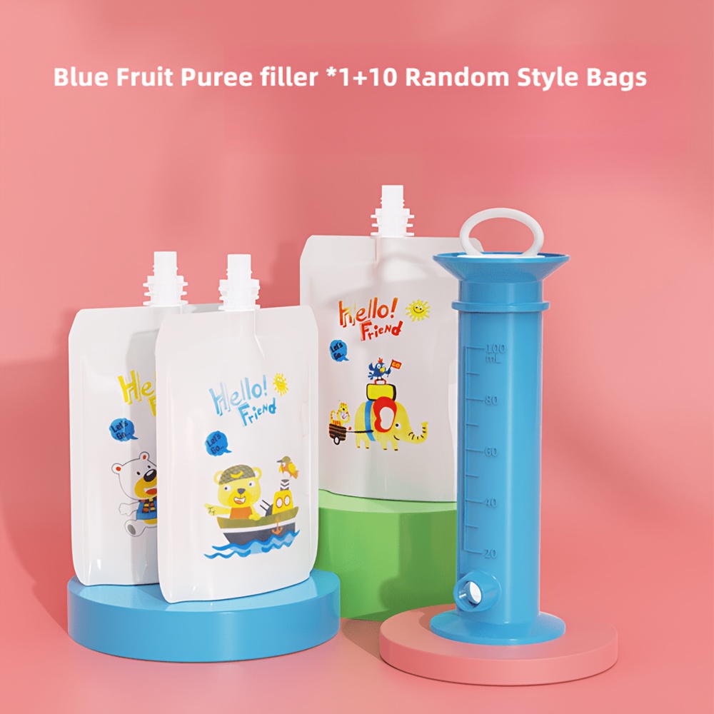 Baby Food Filling Tool, Syring - Baby Food Pouches 1 Year Old recension och pris