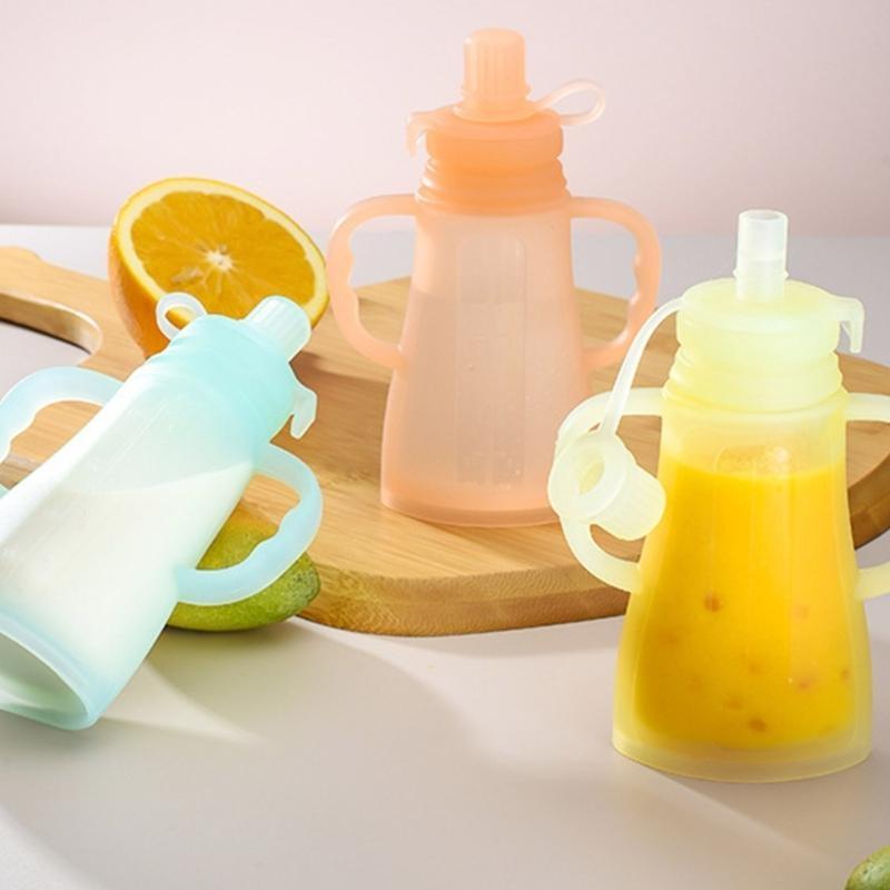 Portable Leakproof Silicone Ba - Baby Puree Pouch recension och pris