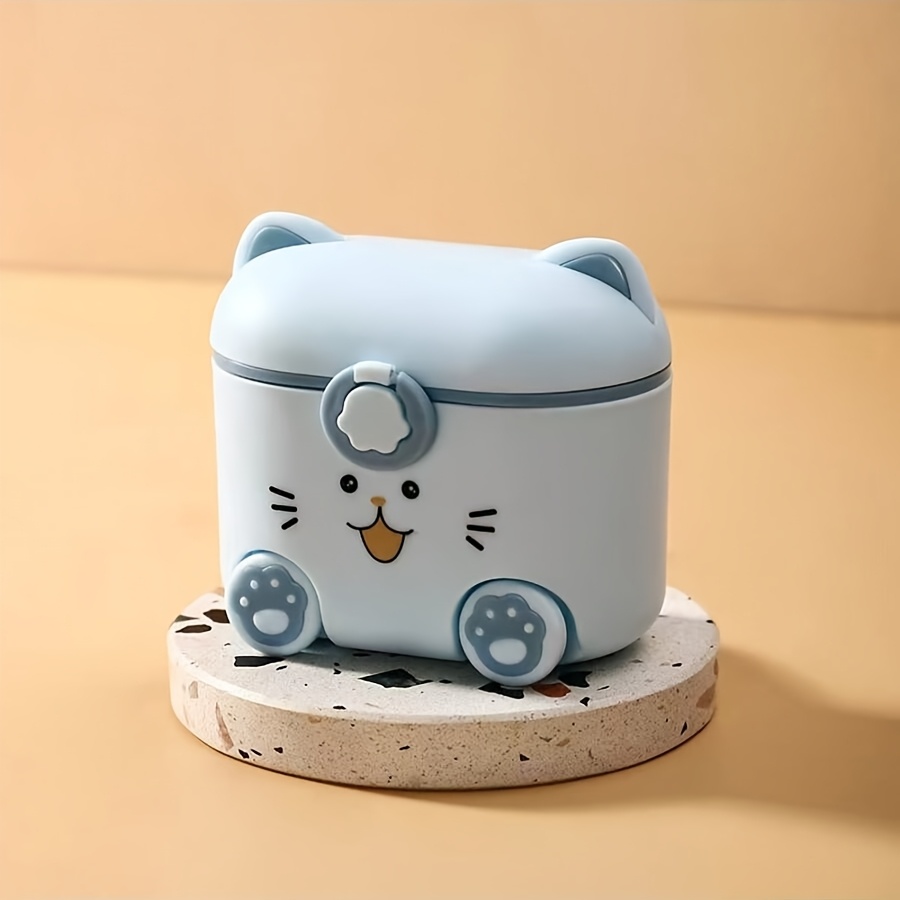 Cute Cat Milk Powder Container - Baby Food Glass Jar recension och pris