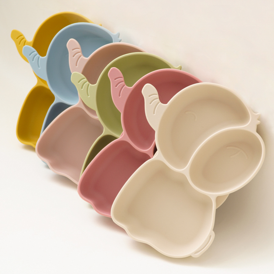 1PCS Baby Silicone Dining Dish - Baby Food Tray recension och pris