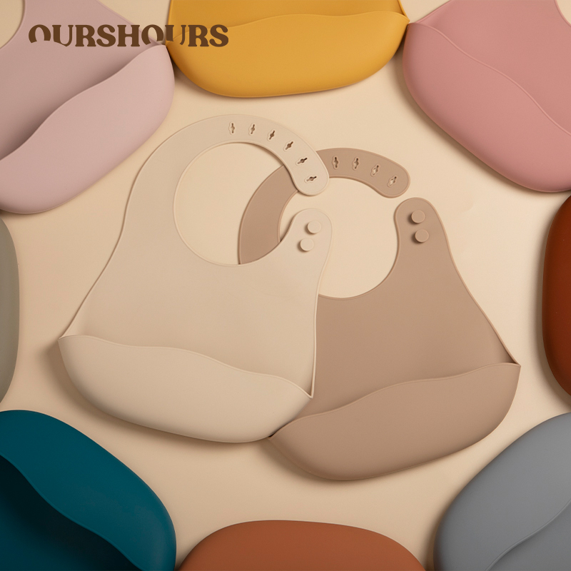 Silicone Baby Bibs BPA Free So - Baby Food Apron recension och pris