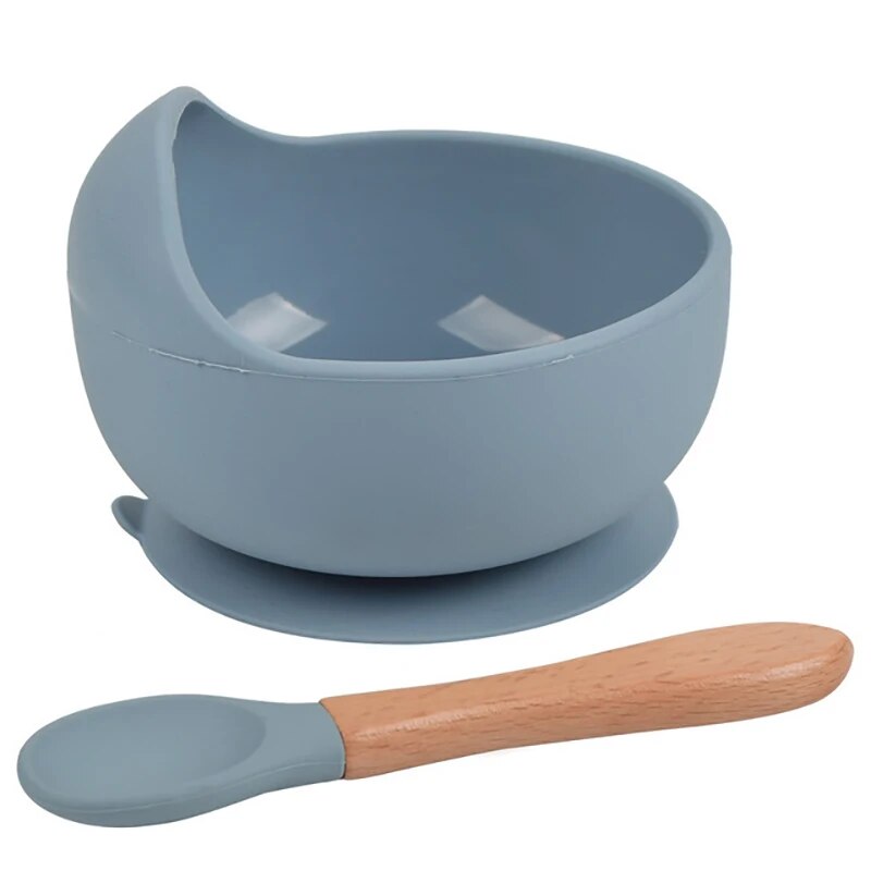 2PCS Silicone Baby Feeding Bow - Baby Food Tray recension och pris