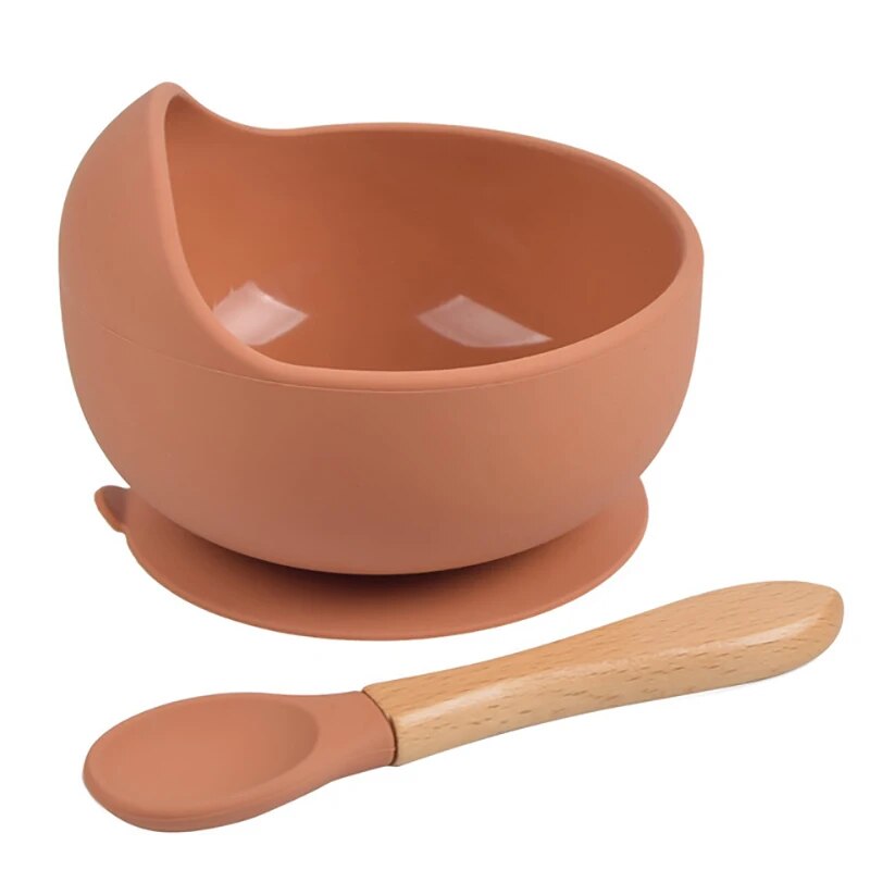 2PCS Silicone Baby Feeding Bow - Baby Food Tray recension och pris