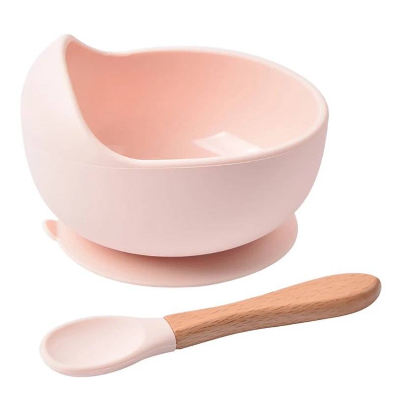 2PCS Silicone Baby Feeding Bow - Baby Food Tray recension och pris