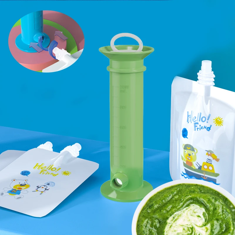 Baby Fruit Puree Filling Dispe - Baby Food Pouches 1 Year Old recension och pris