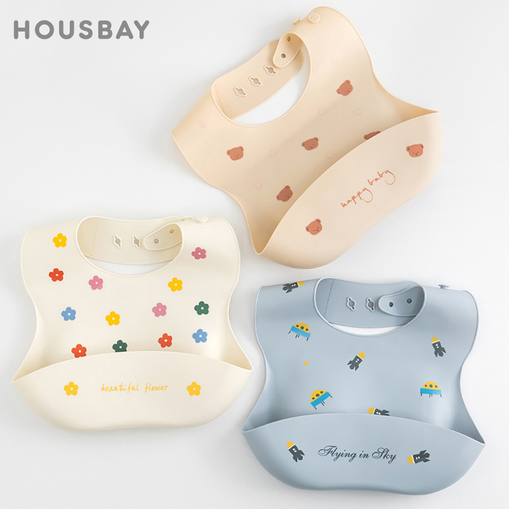 Baby Bibs Waterproof Soft Sili - Baby Food Apron recension och pris