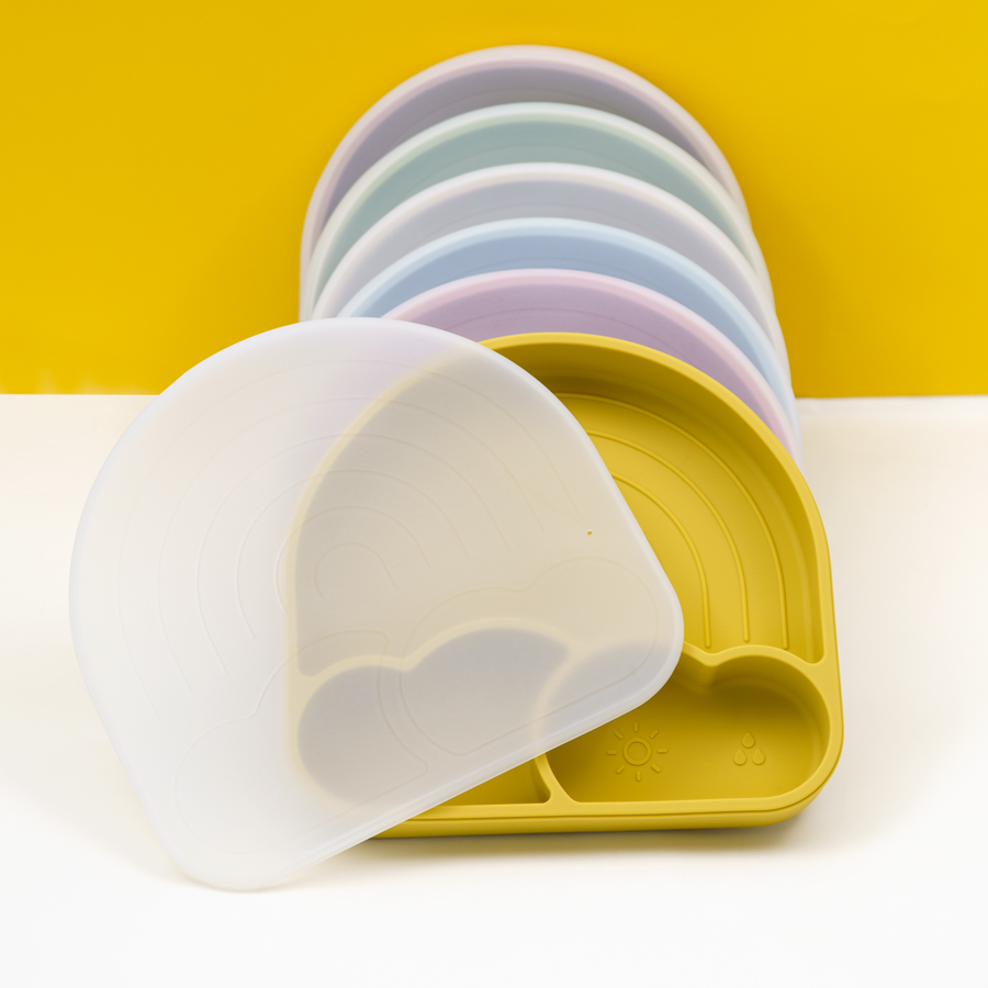 Baby Plate With Sucker Kids Fe - Baby Food Tray recension och pris