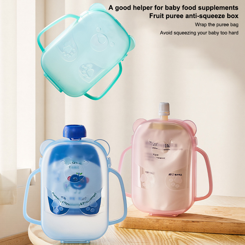 Food Pouch Holder Mess-Free Ba - Baby Food Pouches 1 Year Old recension och pris