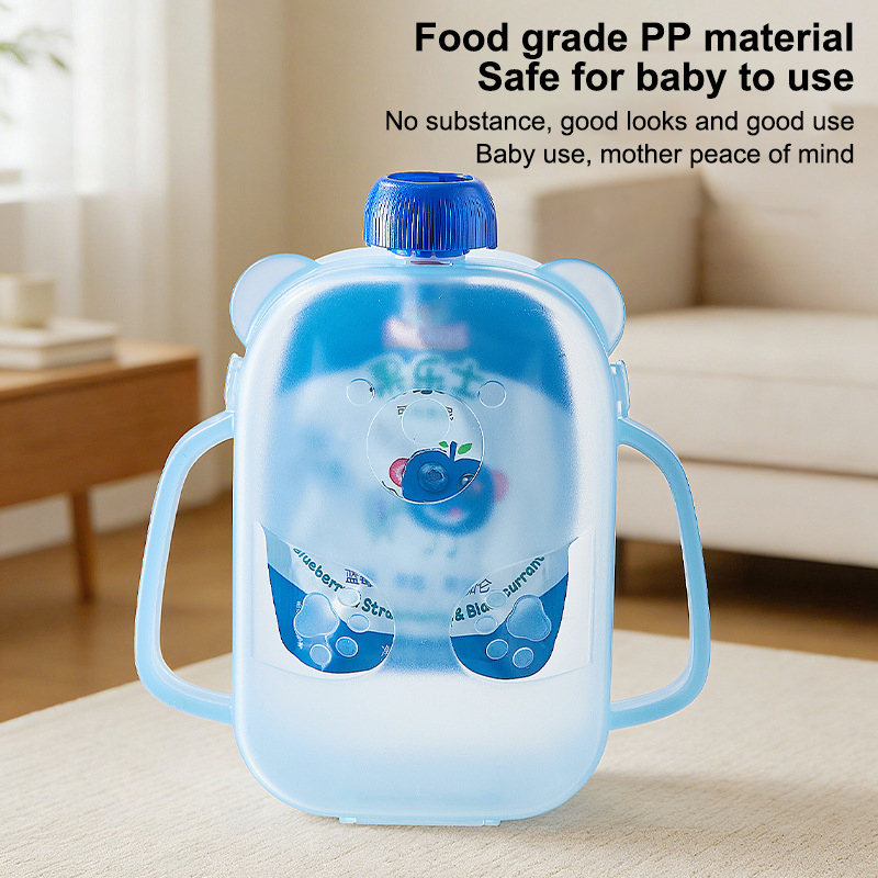 Food Pouch Holder Mess-Free Ba - Baby Food Pouches 1 Year Old recension och pris