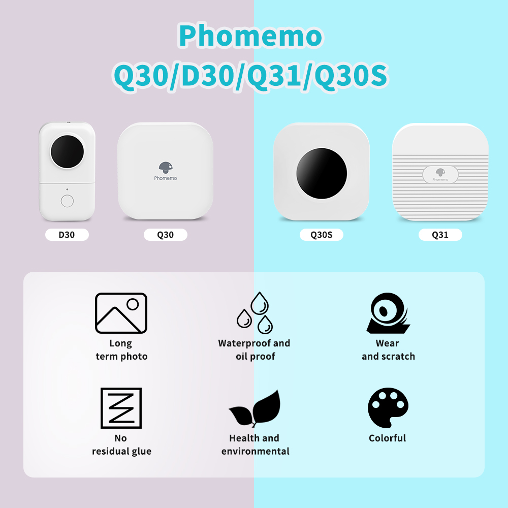 Label Sticker for Phomemo D30  - Baby Food Label recension och pris