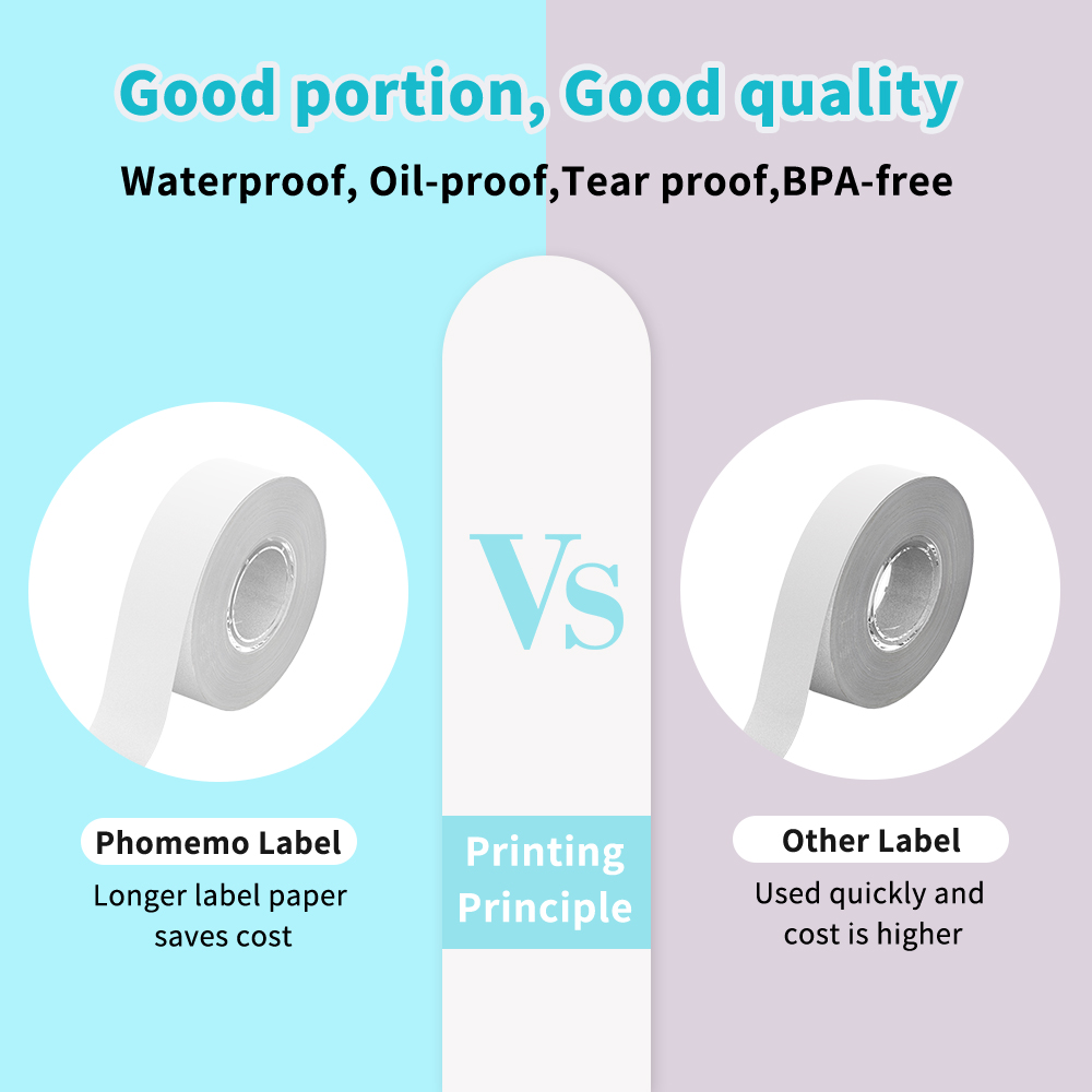 Label Sticker for Phomemo D30  - Baby Food Label recension och pris
