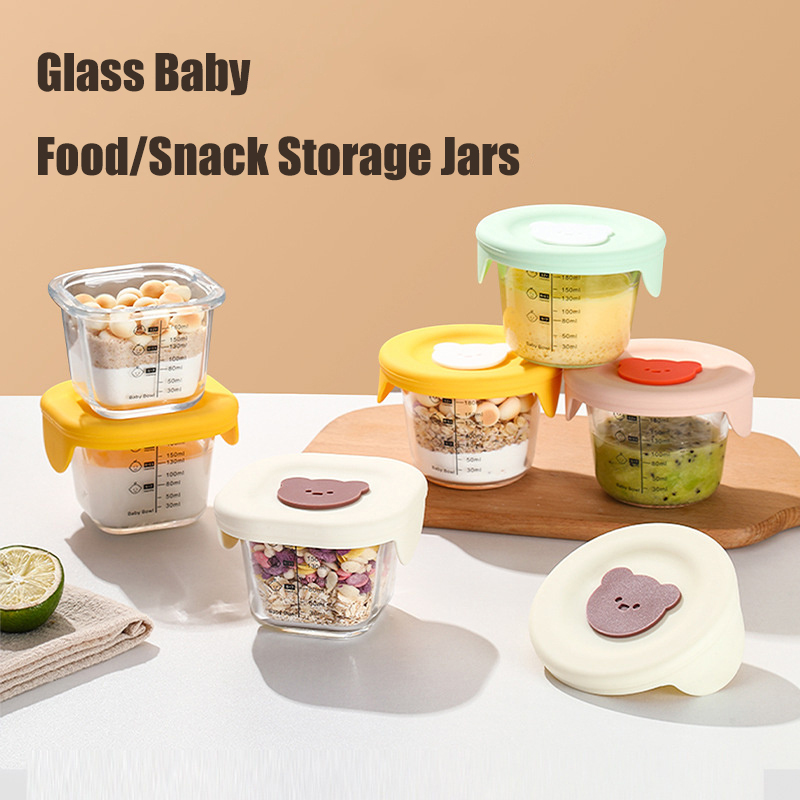 180ml Glass Baby Food Storage  - Baby Food Glass Jar recension och pris